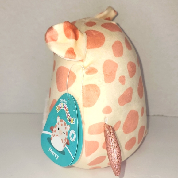 MARCY 🐷 🪽 FTM ☆ Flying Pig w Glitter Wings & Fur Original Squishmallow ☆ NWT ☆ - Picture 2 of 8